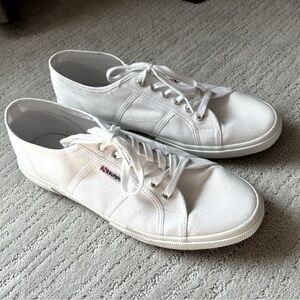 NEW Superga Cotu 2750 white sneaker size 46 men’s 12M